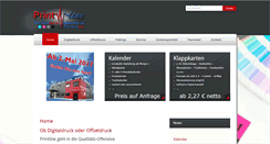 Desktop Screenshot of print-line.net