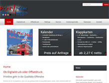 Tablet Screenshot of print-line.net